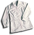 Long Sleeve Ladies' Tunic Top White