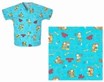 Cherokee Garfield MD Scrub Top