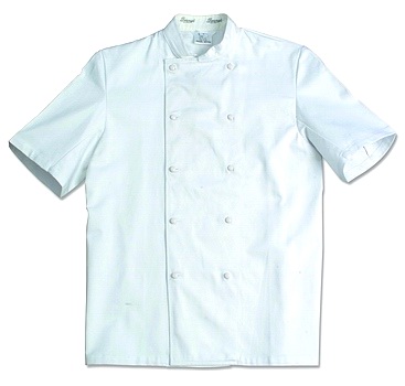 Economy Short Sleeve Chef's Jacket