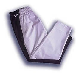 Le Chef Chef's Pants Plain Black or White