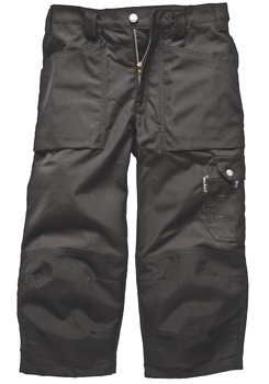 Dickies Eisenhower 3/4 Length Multi-pocket Trousers which accept kneepads
