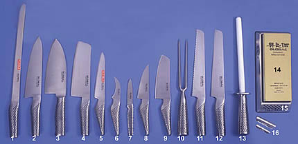 Global Ice Tempered Knives