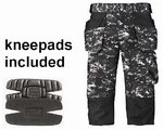 Snickers Digital Design Holster Pocket Cutoff Trousers