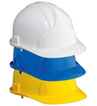JSP Safety Helmet, Sweatband & Chinstrap