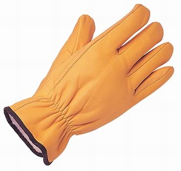 Driver Glove Yellow Cowhide