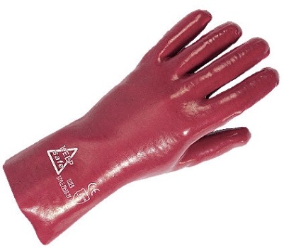 PVC Gauntlets 14"