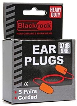 Earplugs Corded Box of 5prs