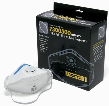 FFP3 Fold Flat Valved Mask