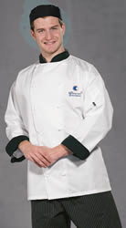 Le Chef Executive Jacket with Black Trim