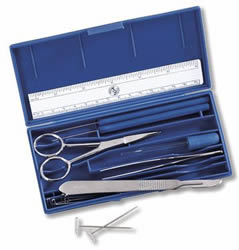 Dissection Kit in Plastic Case