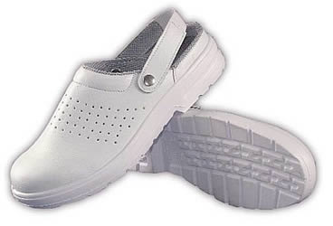Washable Safety Kitchen Sandal White