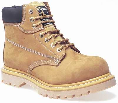 Grafters Nubuck Safety Boot IN VERY LARGE SIZES