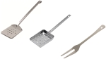 Stainless steel Egg/Fish Slice, Chip Scoop and Fork