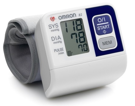 Omron R2 Wrist Fitting Automatic Blood Pressure Monitor